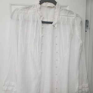 Faherty Willa Blouse WTC0001-WHT (Formerly WTF1903-WHT)